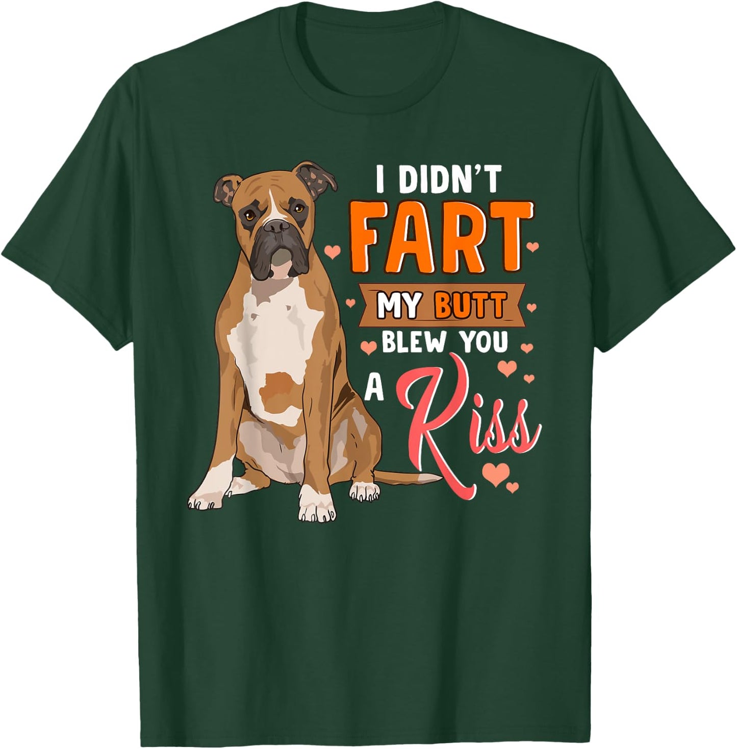 Funny Boxer Dog Shirts Men Women Boxer Mom Boxer Dad Gifts T-Shirt - T-Shirt | Forest