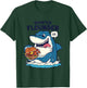 Funny Great White Shark Quarter Flounder Pun Shark T-Shirt - T-Shirt | Forest