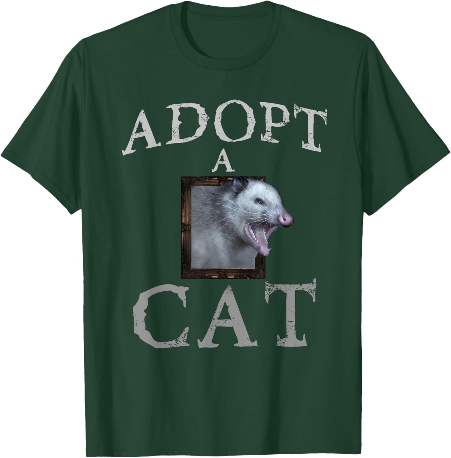 Adopt a Cat - possum , Women T-Shirt - T-Shirt | Forest