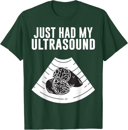 Fat Belly Costume Mexican Food Burrito Had My Ultrasound T-Shirt - T-Shirt | Forest