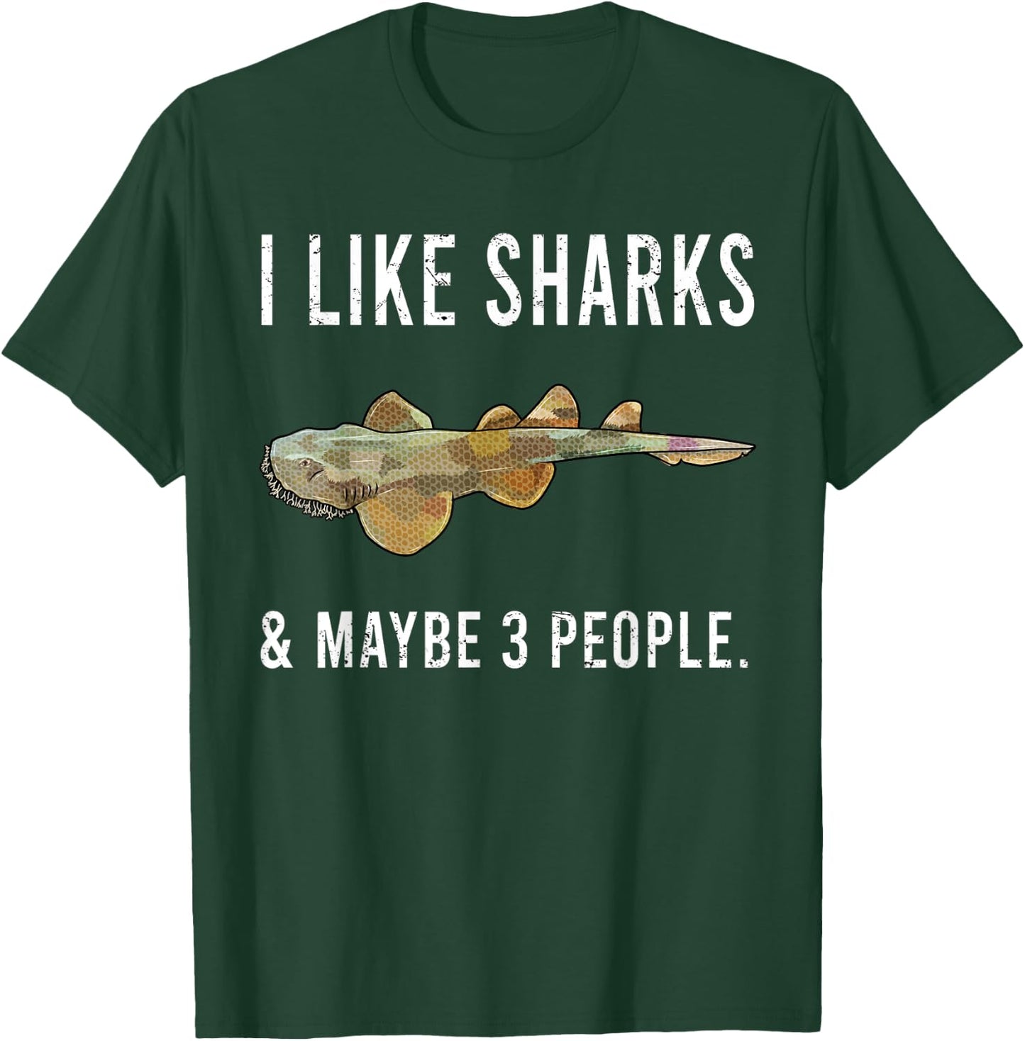 Funny I Like Tasselled Wobbegong And Maybe 3 People T-Shirt - T-Shirt | Forest