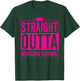 Straight Outta Nursing School Graduation Idea Class Of 2026 T-Shirt - T-Shirt | Forest