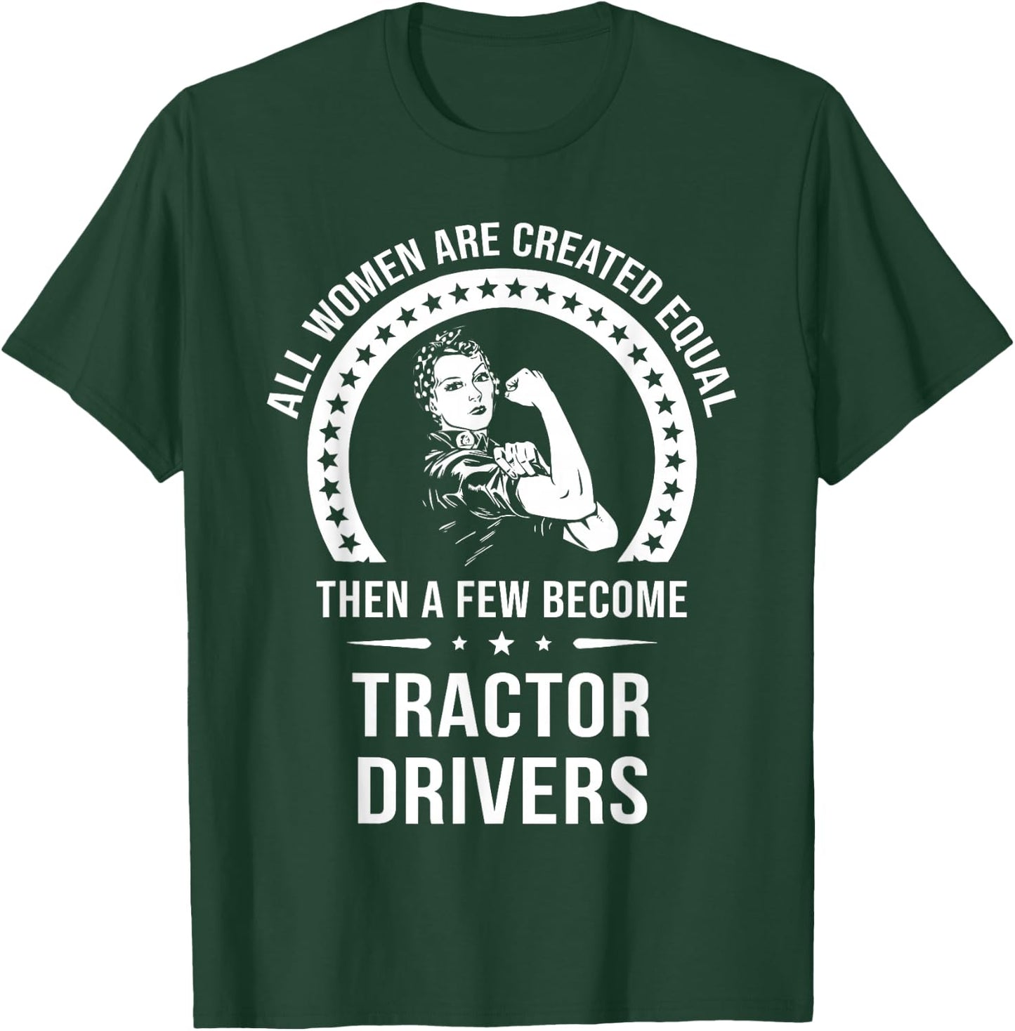 Tractor Driver Shirt | Tractor Driver T-Shirt - T-Shirt | Forest