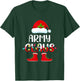 Santa Army Claus Elf Matching Family Group Christmas T-Shirt - T-Shirt | Forest