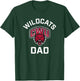 Central Washington University Wildcats Arched Dad T-Shirt - T-Shirt | Forest