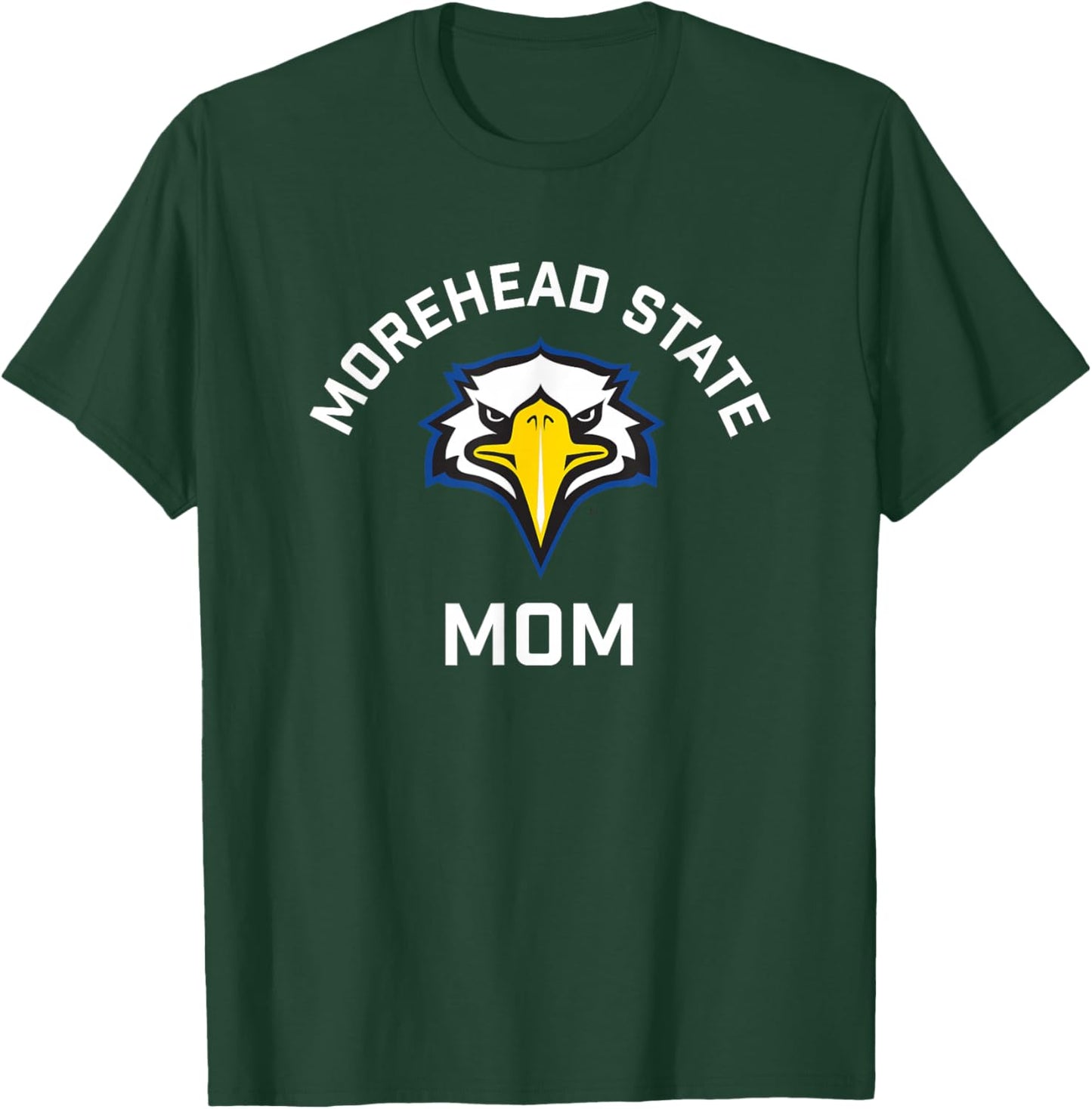 Morehead State University Eagles Arched Mom T-Shirt - T-Shirt | Forest