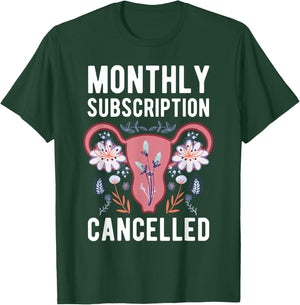 Hysterectomy Uterus Survivor Cervix Surgery Supracervical T-Shirt - T-Shirt | Forest