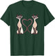Twin Cats for Siamese Cat Owners T-Shirt - T-Shirt | Forest