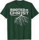 Men's Rooted in Christ Colossians 2:7 T-Shirt - T-Shirt | Forest