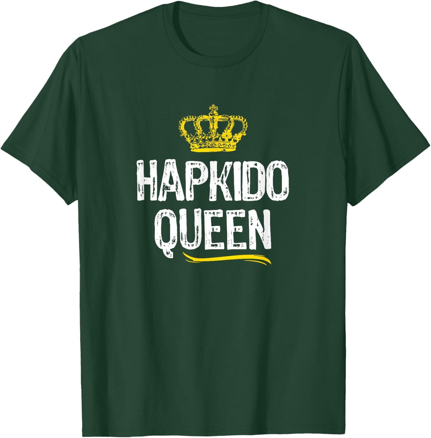 Hapkido Queen Women Girls Martial Arts Funny Cool Gift T-Shirt - T-Shirt | Forest