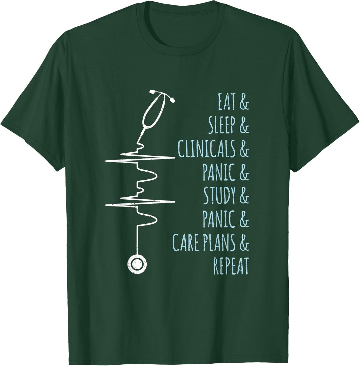 Future Nurse Med Student Gift Nurse T-Shirt - T-Shirt | Forest