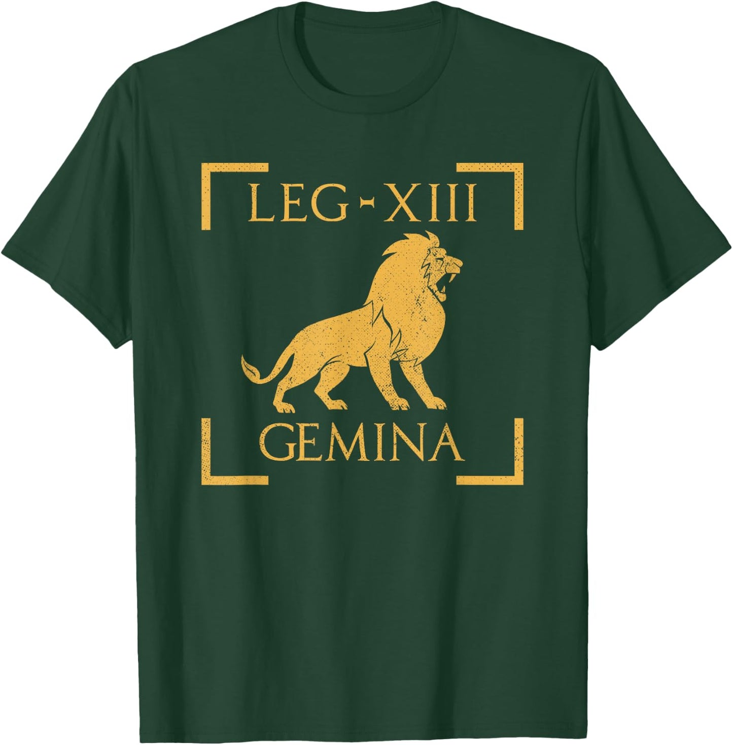 Legio XIII Gemina Lion Roman Legion T-Shirt - T-Shirt | Forest