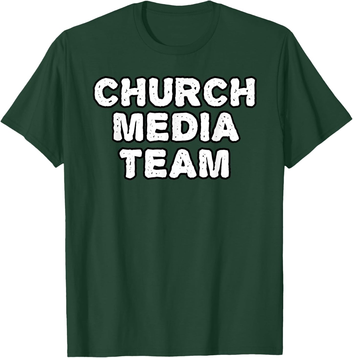 Church Media Team, Christian Sound Engineer T-Shirt - T-Shirt | Forest