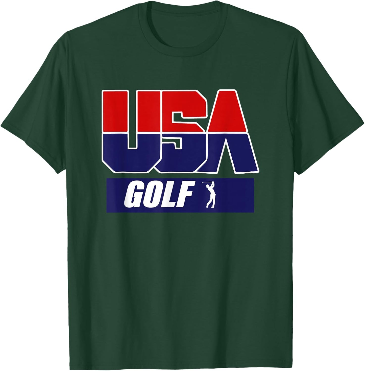 Golf 2021 USA Team T-Shirt - T-Shirt | Forest
