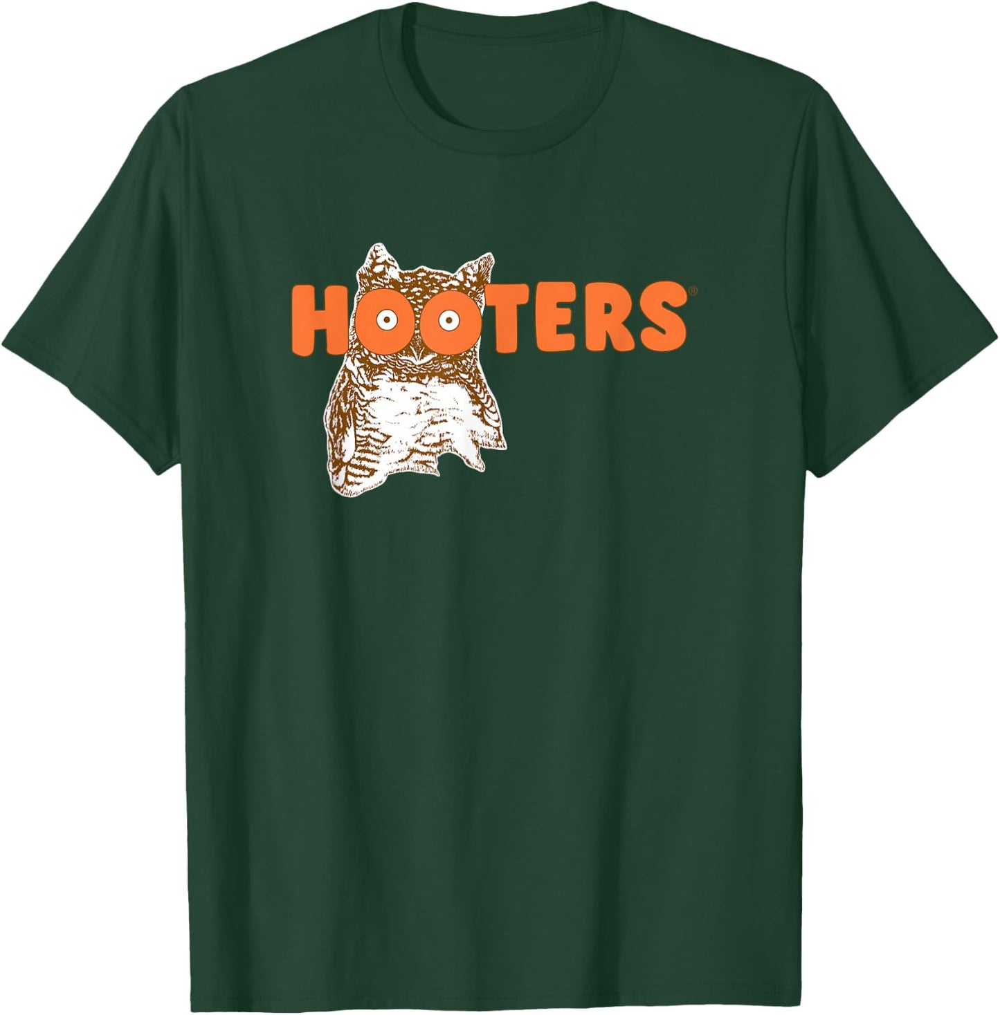 Hooters Retro Logo T-Shirt - T-Shirt | Forest