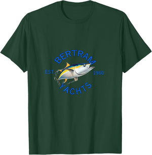 Bertram Yachts Est. 1960 T-Shirt - T-Shirt | Forest