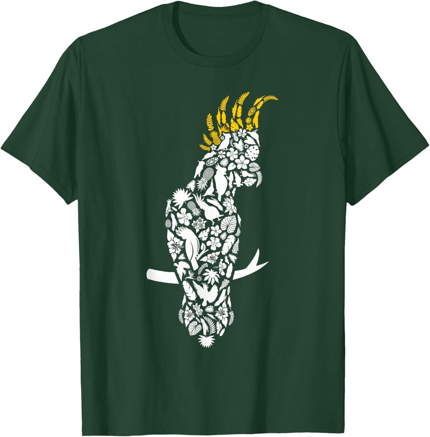 Cockatoo Bird Lover Men Women Kids Cockatoo Parrot T-Shirt - T-Shirt | Forest