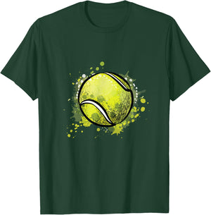 Tennis ball for sports and tennis lover for christmas T-Shirt - T-Shirt | Forest