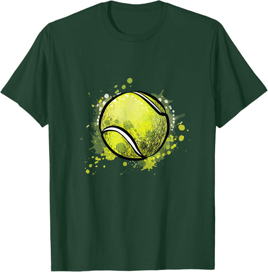 Tennis ball for sports and tennis lover for christmas T-Shirt - T-Shirt | Forest