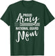 Military Mom - Army Gifts - Proud Army National Guard Mom T-Shirt - T-Shirt | Forest