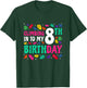 Kids Climbing into my 8th Birthday, Bouldering T-Shirt - T-Shirt | Forest