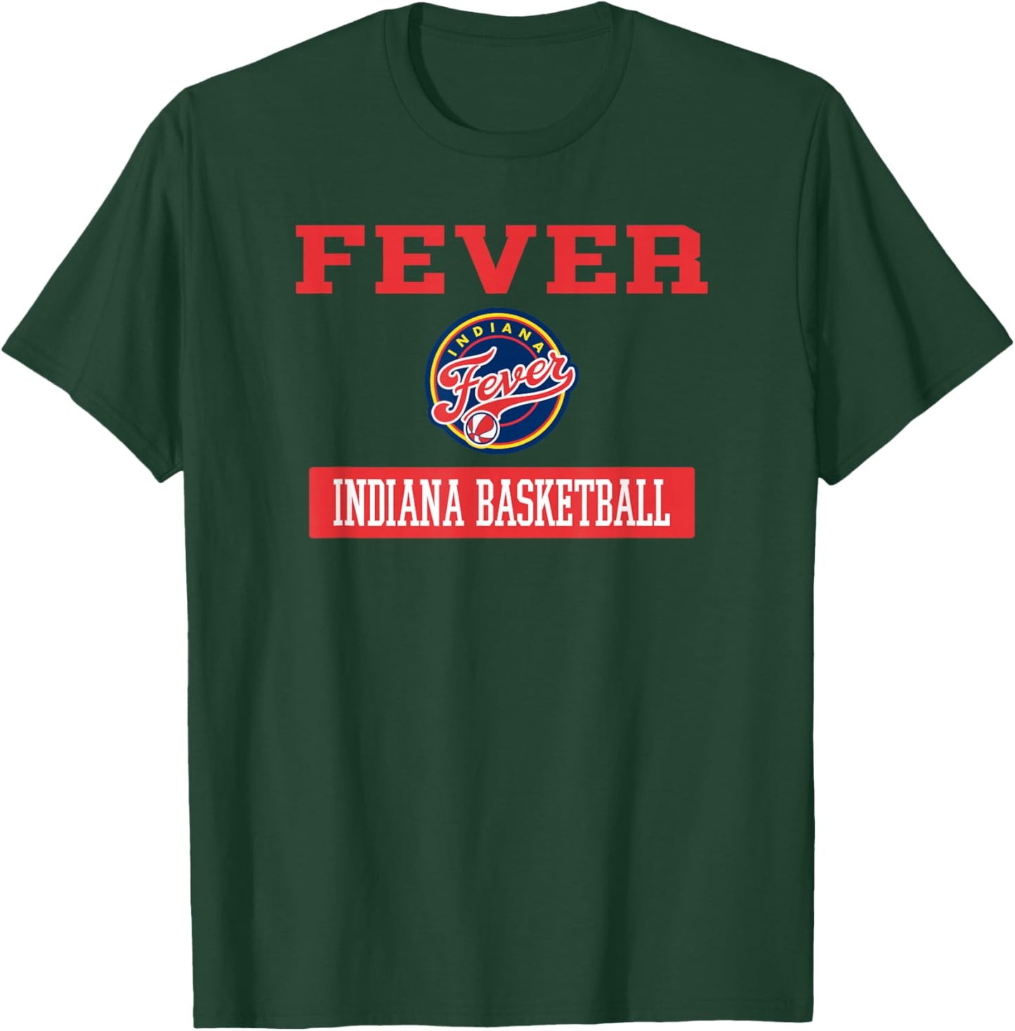 WNBA Indiana Fever Straight Up T-Shirt - T-Shirt | Forest