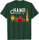 Hanoi Vietnam City Skyline Map Travel T-Shirt - T-Shirt | Forest
