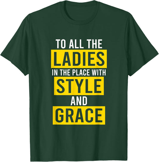 Hip Hop Ladies Style Grace Quote Rapper Musician T-Shirt - T-Shirt | Forest