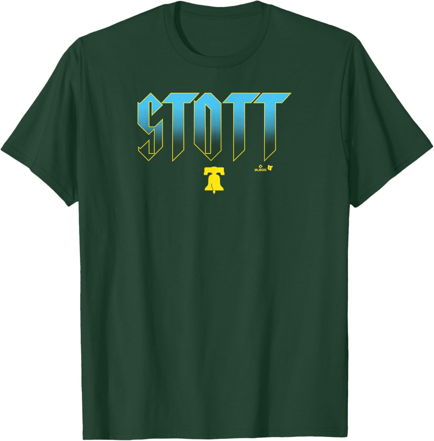 Bryson Stott: Philadelphia City Edition Text T-Shirt - T-Shirt | Forest