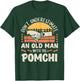 Pomchi Shirt Men Women Dog Mom Dog Lover T-Shirt - T-Shirt | Forest