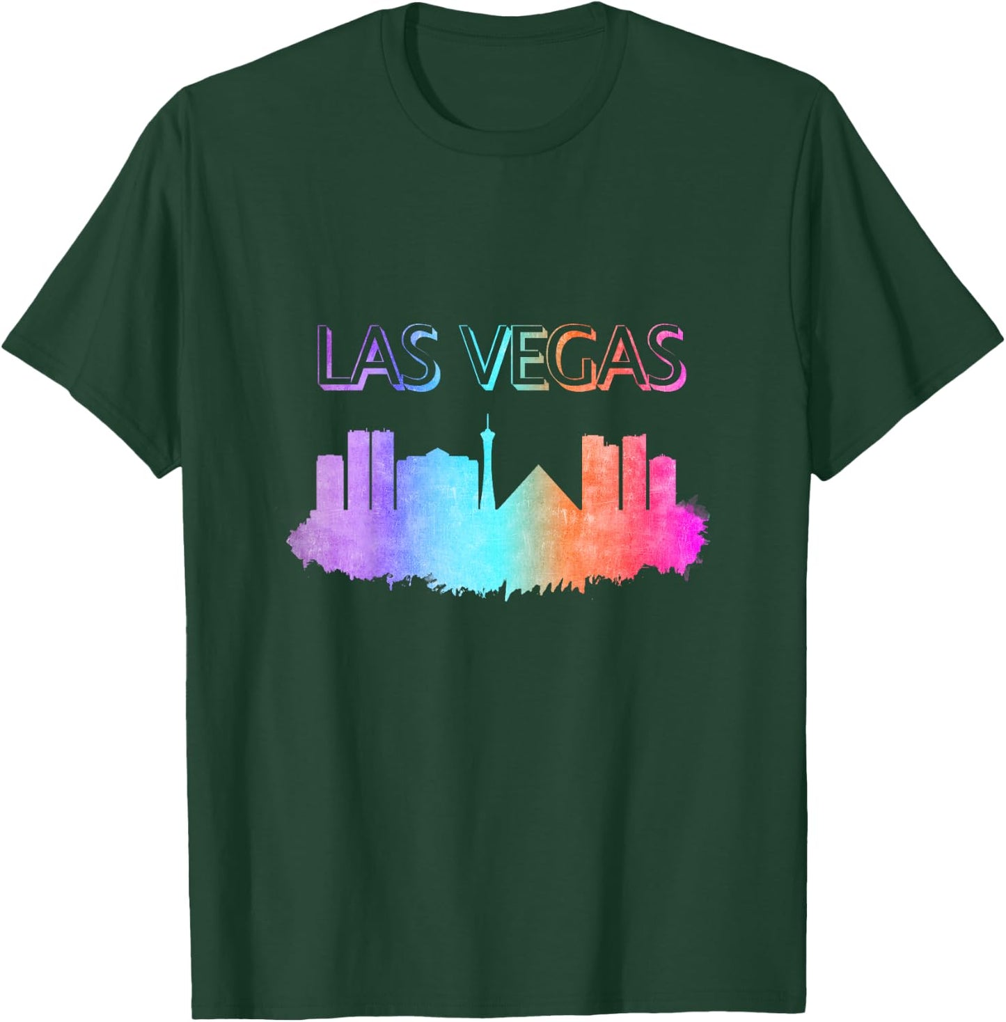 Las Vegas Skyline T-Shirt - T-Shirt | Forest