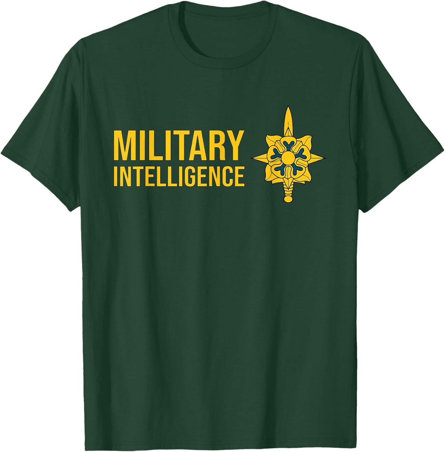 Army Military Intellence Corps US USA T-Shirt - T-Shirt | Forest