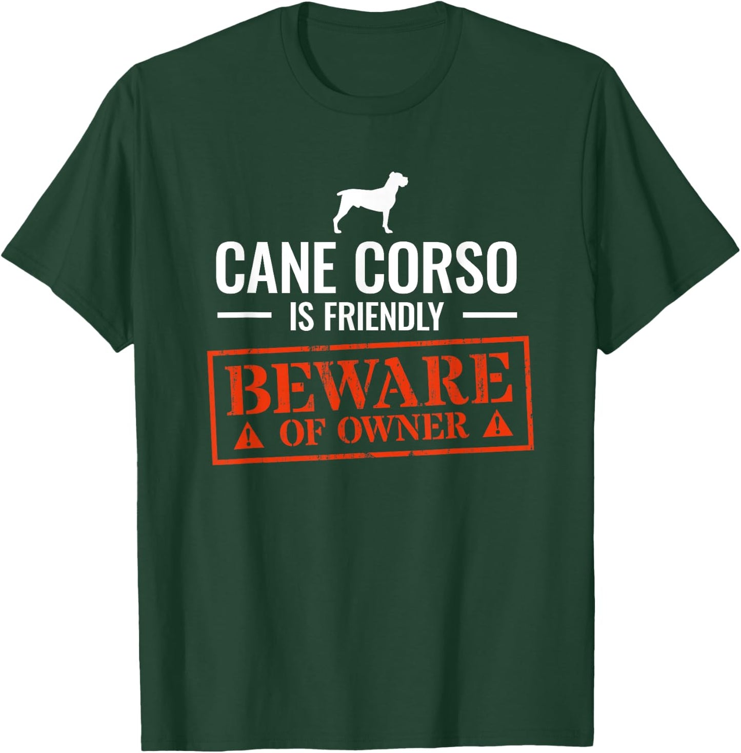 Cane Corso T-Shirt - T-Shirt | Forest