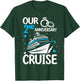 Our 2nd Wedding Anniversary Cruise 2 Years Anniversary T-Shirt - T-Shirt | Forest