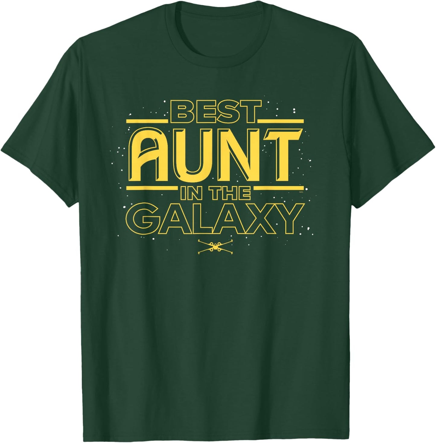 Star Wars Best Aunt in the Galaxy Birthday Mother’s Day T-Shirt - T-Shirt | Forest