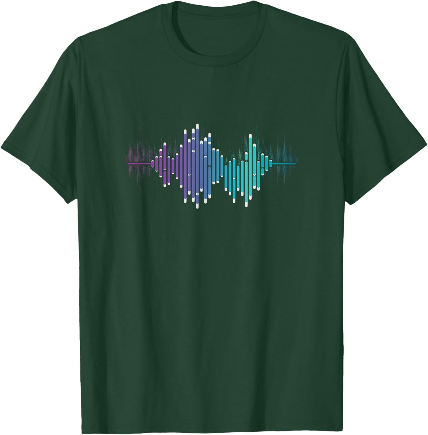 Sound Engineer Audio Music Equalizer Audio Specialist T-Shirt - T-Shirt | Forest