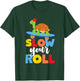 Slow Your Roll Skateboard Turtle For Kids And Youth T-Shirt - T-Shirt | Forest