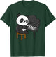 Panda Playing Piano T-Shirt - T-Shirt | Forest