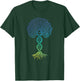 Tree Of Life DNA Science Genetics Earth Day Genealogy Blue T-Shirt - T-Shirt | Forest