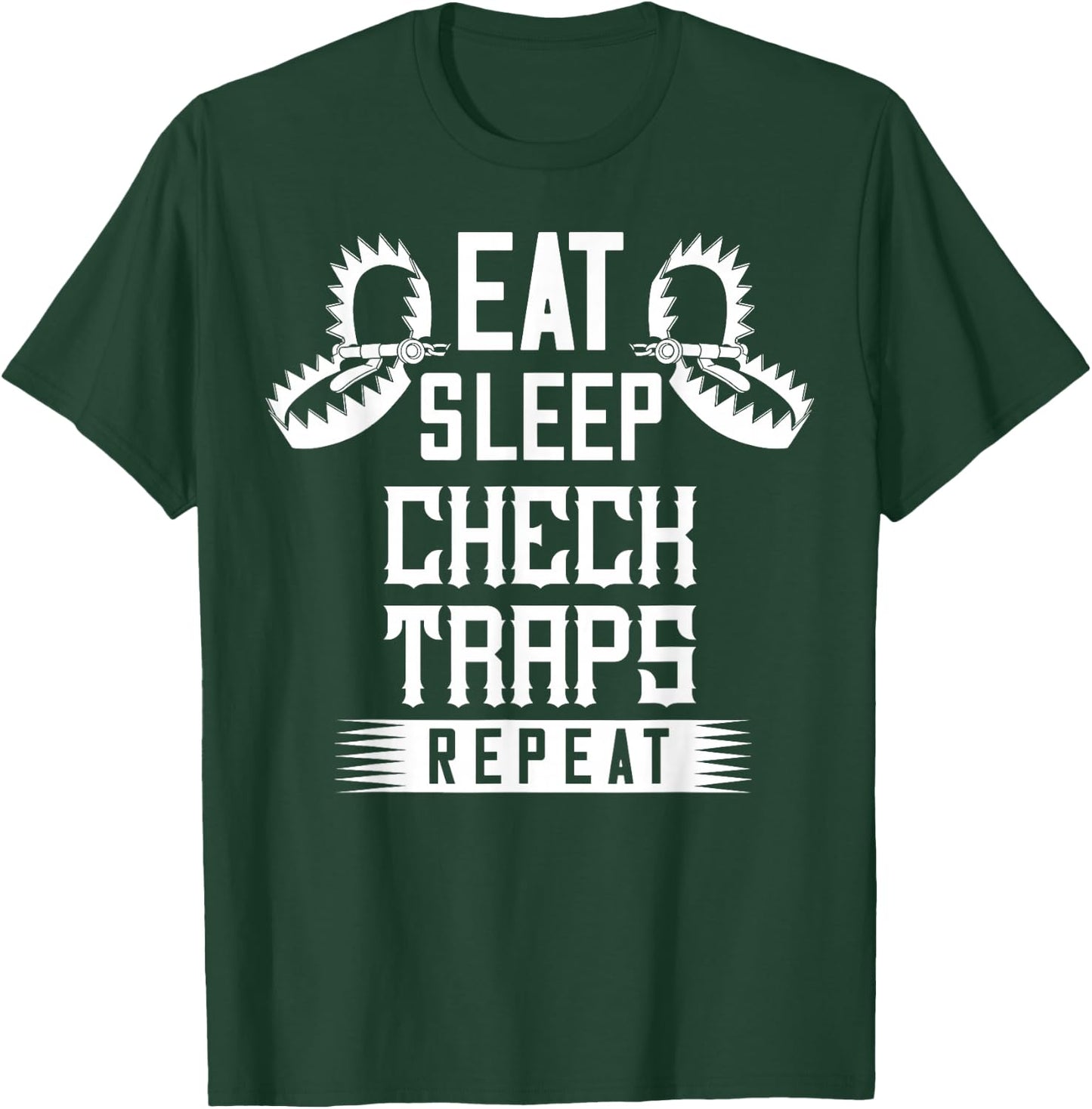 Trapper Trapping Gift Snare Trap Fur Traders T-Shirt - T-Shirt | Forest