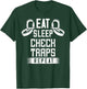Trapper Trapping Gift Snare Trap Fur Traders T-Shirt - T-Shirt | Forest