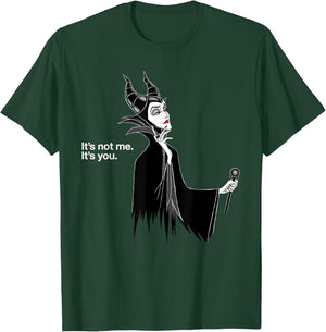 Disney Villains Maleficent It's Not Me It's You T-Shirt - T-Shirt | Forest