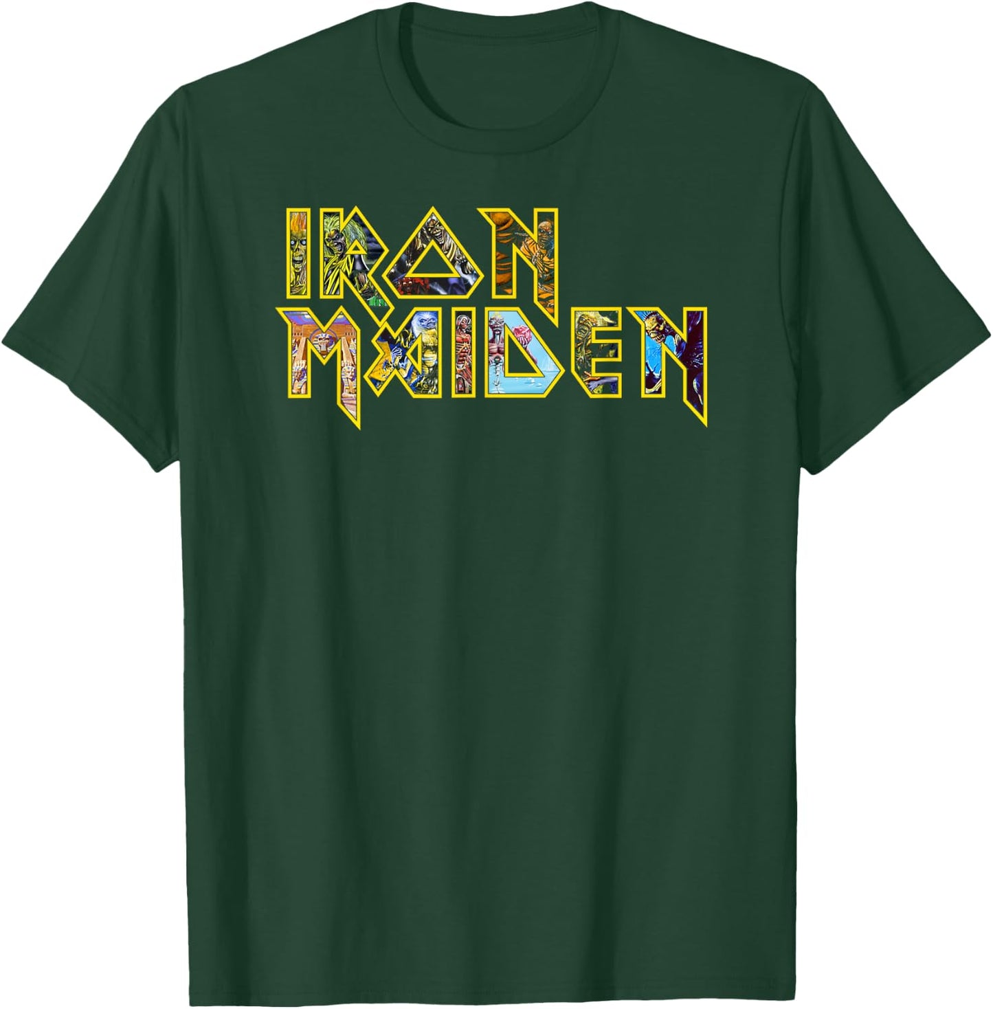 Iron Maiden - Eddie Logo T-Shirt - T-Shirt | Forest
