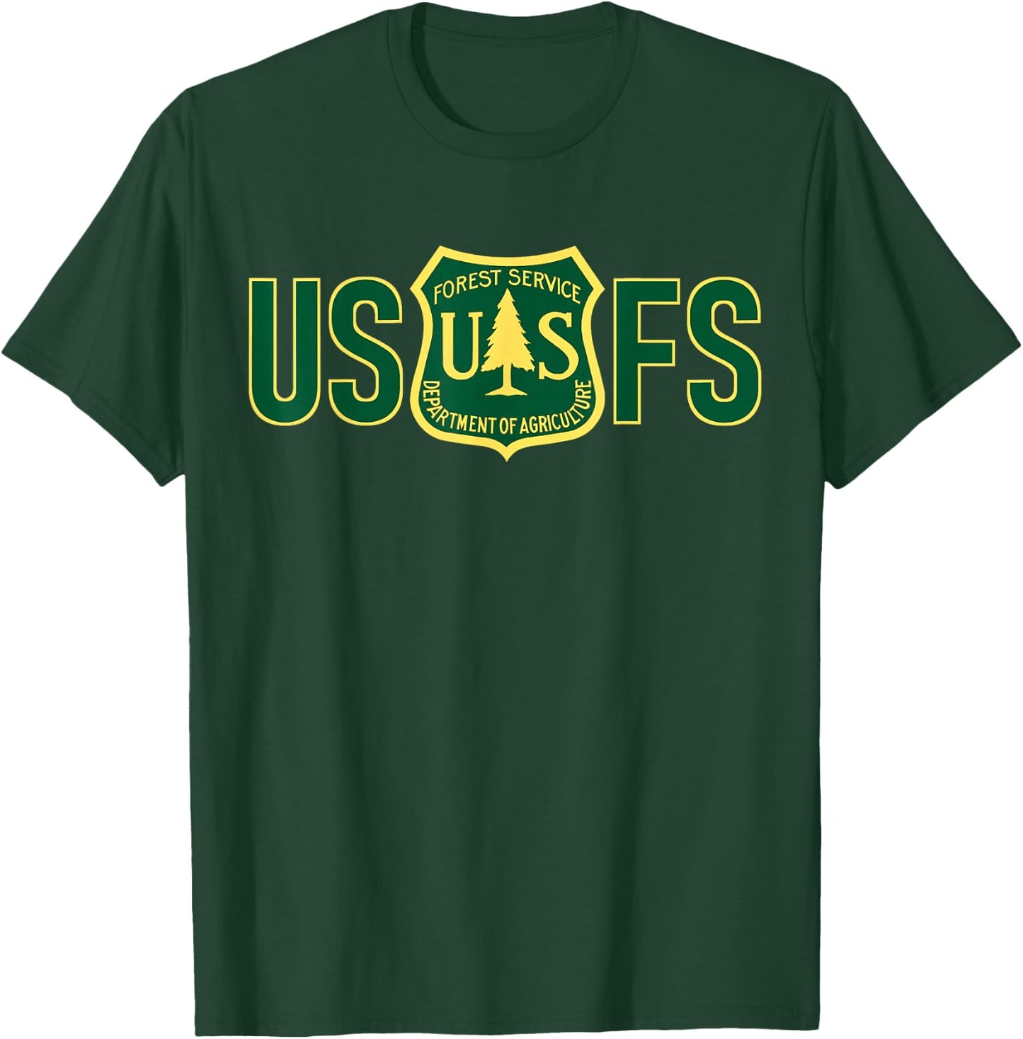 US United States Forest Service USFS Shield T-Shirt - T-Shirt | Forest
