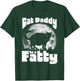 Cat Daddy to a Fatty! Funny Vintage Full Moon & Chonk Dad T-Shirt - T-Shirt | Forest