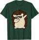 Dabbing Hedgehog Funny Hedgehog T-Shirt - T-Shirt | Forest