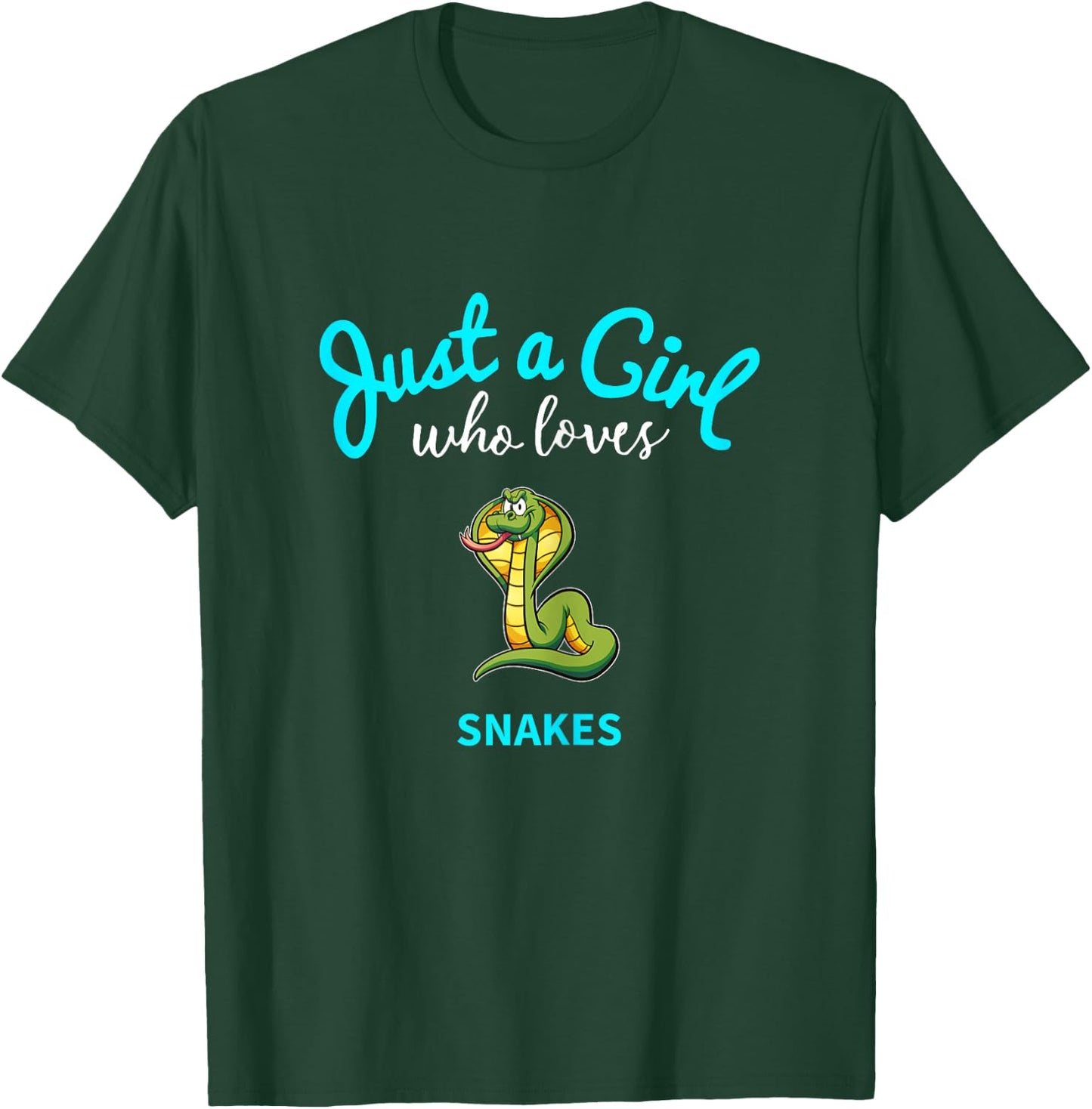 Snake Shirt for Girls | Children's Snake T-Shirt - T-Shirt | Forest