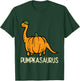 Kids Halloween Pumpkin Dino Pumpasaurus Costume Boys Kids Toddler T-Shirt - T-Shirt | Forest