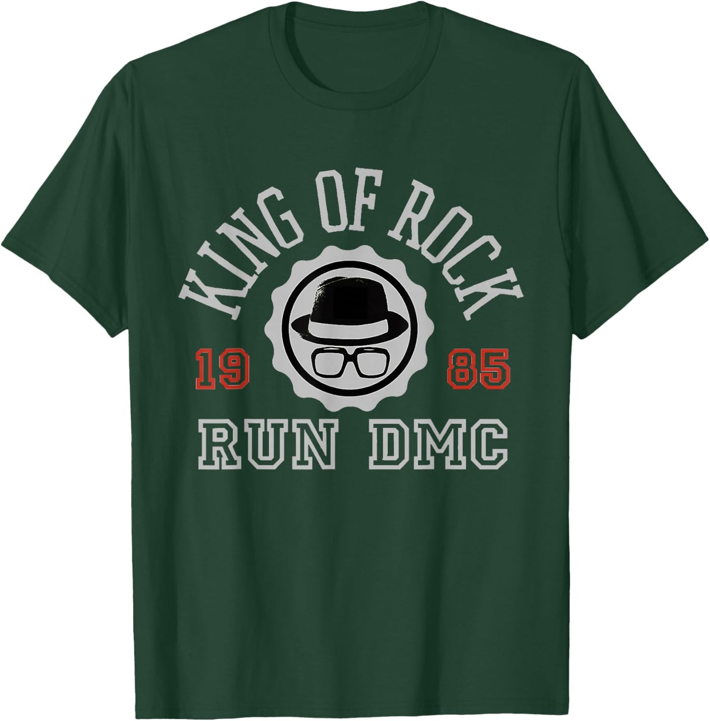 Run DMC King of Rock T-Shirt - T-Shirt | Forest