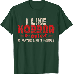 Horror Movie Gifts Adult Black Short Sleeve Small T-Shirt - T-Shirt | Forest